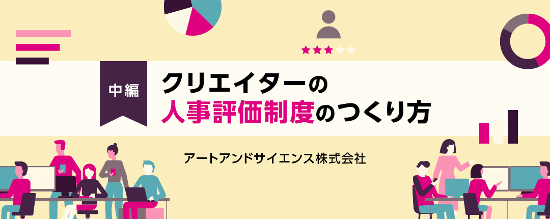 【中編】クリエイターの人事評価制度のつくり方─アートアンドサイエンス株式会社【全3回】