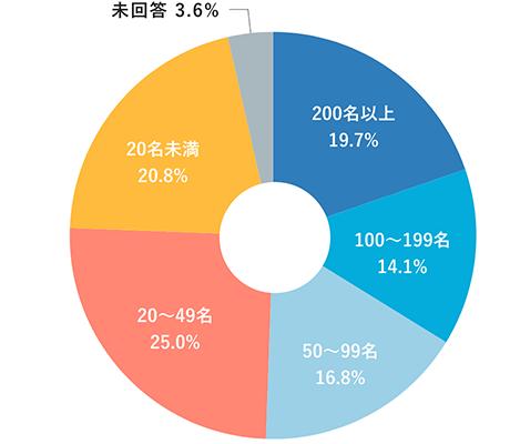 企業規模グラフ